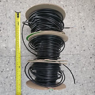 Outdoor CAT5e PE Ethernet Cable 3 Partial Rolls Approx 75m Job Lot