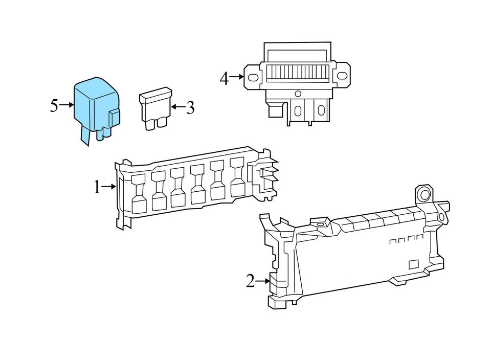 2003-2004 MERCEDES-BENZ G55 AMG - Battery Disconnect Relay 0035422819 - Image 3 of 4