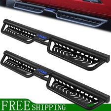 Fit 2009-2018 Dodge Ram 1500 Quad Cab Drop Step 5.5 Two Stairs Running Boards Fit 2009-2018 Dodge Ram 1500 Quad Cab Drop Step 5.5 Two Stairs Running Boards