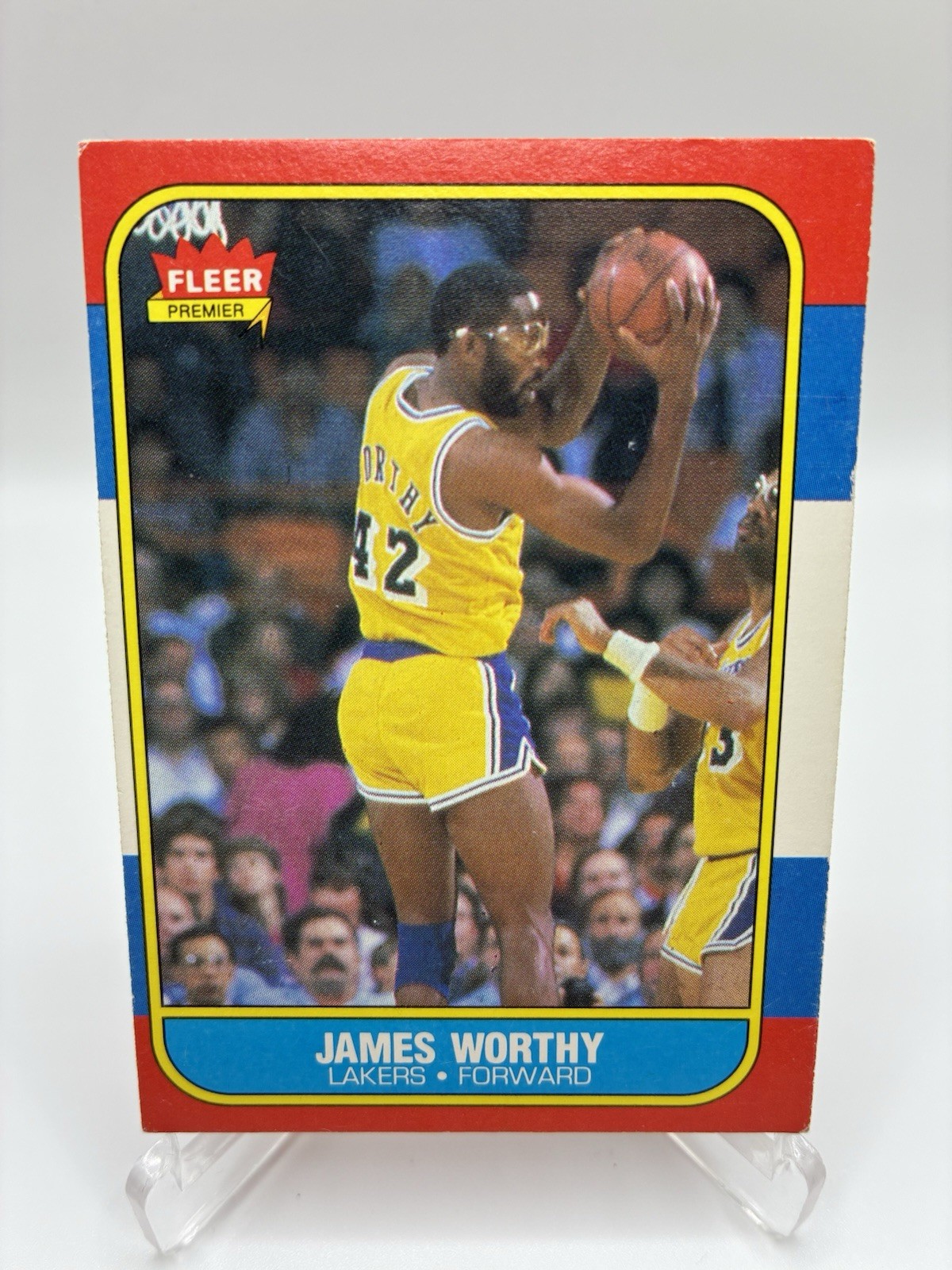 1986-87 Fleer - James Worthy #131