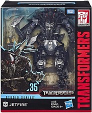 Hasbro Transformers Studio Series 35 Jetfire Action Figure Black Plastic 13in