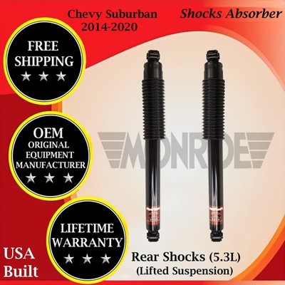 Monroe OEM Rear Shock For 2014-2020 Chevy Suburban 5.3L Lifetime Warranty