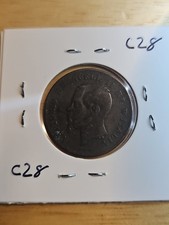 Moneta Italia 1861 M 5 Centesimi