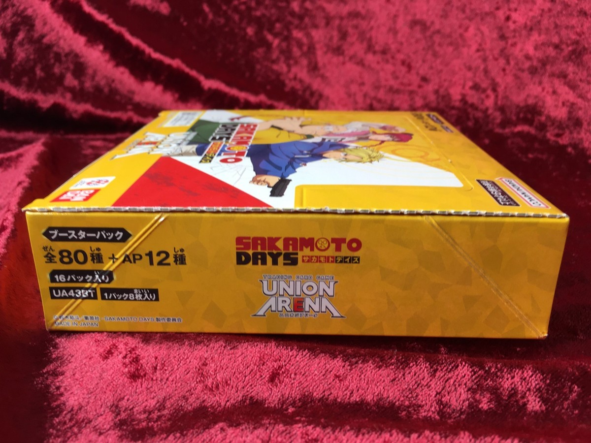 UNION ARENA SAKAMOTO DAYS Booster Pack UA43BT Card Game 16 Pack