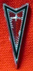 Pontiac Arrowhead Emblem Metal 2-3/8ths x 7/8ths Inches nhc14