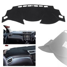 Dash Cover Mat Dashboard Pad Interior Dashmat fit Nissan Qashqai 2016-2021 Black