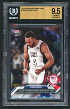 2024 Topps Now Olympics Stephen Curry #22 Team USA Gold Medal BGS 9.5 Gem Mint