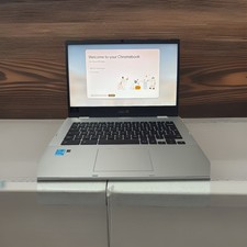ASUS CX1400CKA 14” Chromebook N3350 4GB 64GB Silver – Opened Never Used