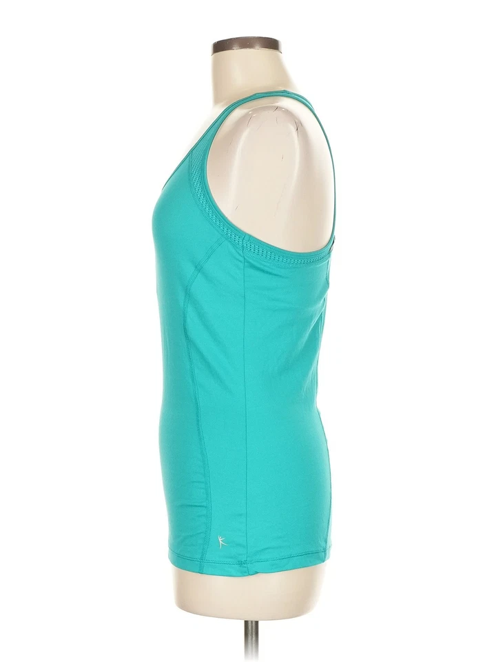 Danskin Now Women Green Active Tank 8 - Image 4 of 4