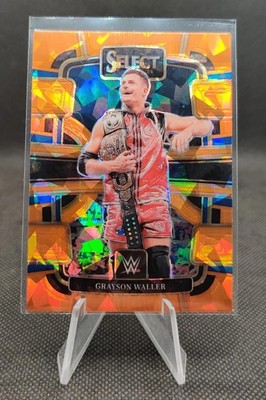 2024 Panini Select WWE Orange Ice Prizm #44 Grayson Waller Wrestling Card