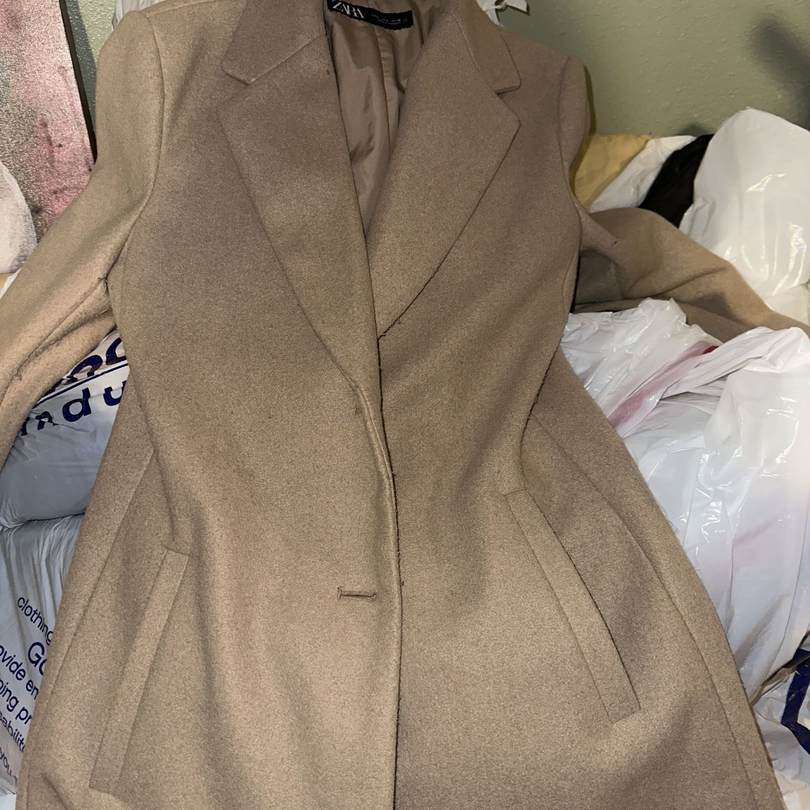 Zara long coat - image 2