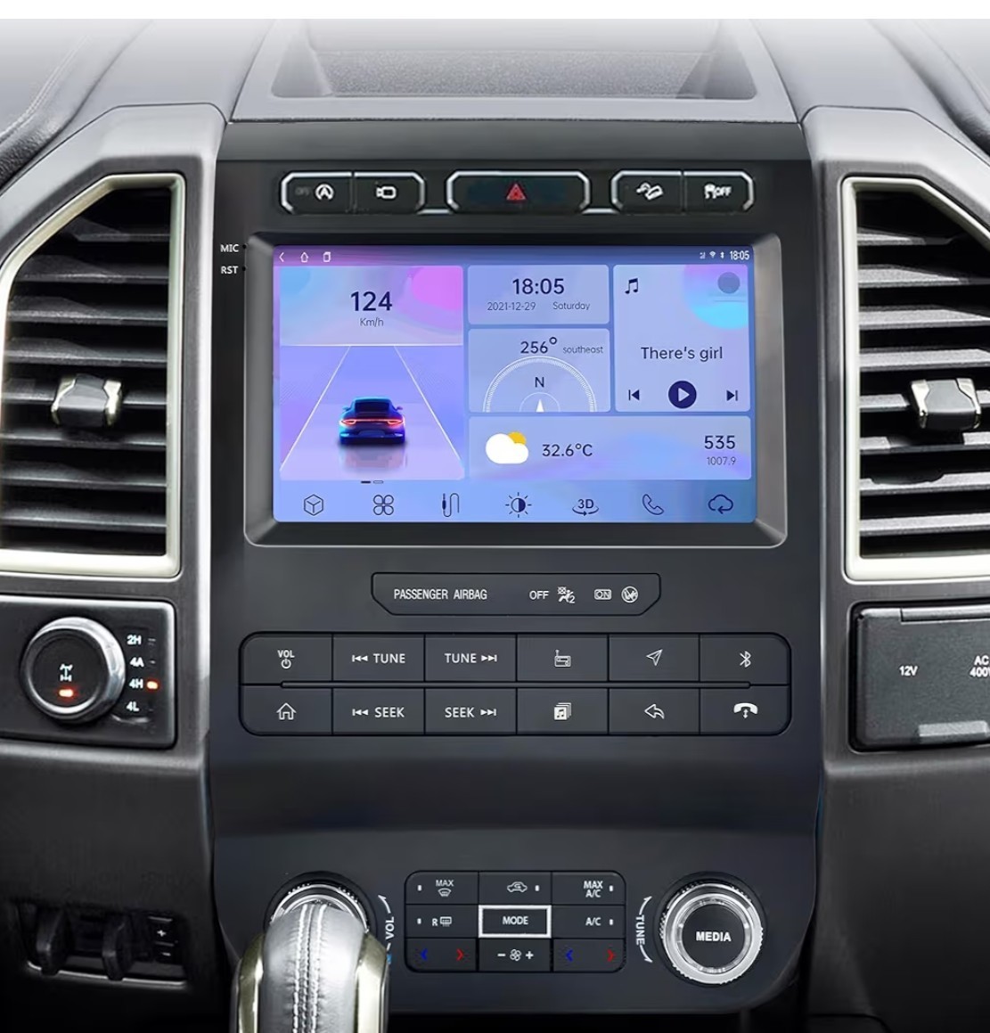 For 2015-2020 Ford F-150 CarPlay Android 13 Car Radio Stereo EQ 4+64G 12.1in