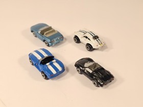 Galoob Micro Machines Sport Cars Porsche,  Ferrari, Viper, Convertible Lot of 4