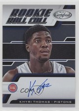 2018-19 Certified Rookie Roll Call Khyri Thomas #RRC-KT Auto i6j