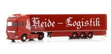 Herpa 1/87 DAF XF SSC Heide-Logistik Trailer Model Collectible Used