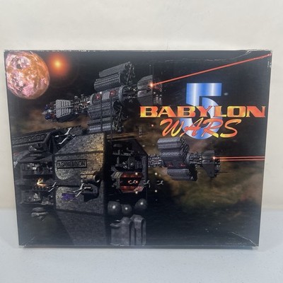 1997 Babylon 5 Wars BW-101 Board Game Agents of Gaming Complete Unplayed Metal