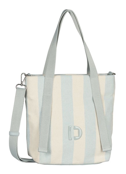 Tom Tailor Jett Crossover Bag M UmhäNgetasche Tasche Stripes Blue Hellblau Neu-image