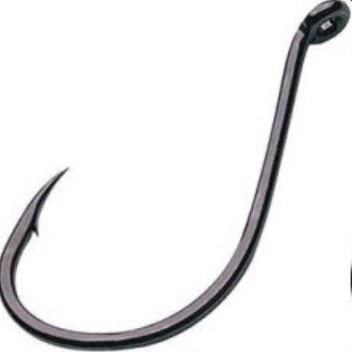 Gamakatsu 02418 8/0 6Ct Black Octopus Hooks
