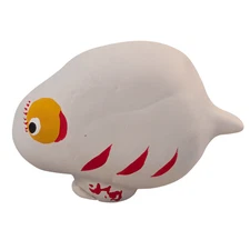 Japanese White Okka 大化 Yokai Monster Traditional Doll Statue Figurine