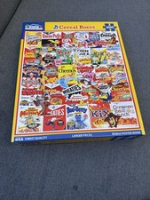 White Mountain 1000 Piece Food Drink Jigsaw Puzzle Bonus Poster Larger Pieces