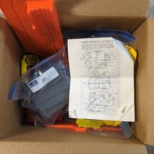 Vintage 1965 Ideal Motorific GTO Torture Track Set w/ Cars Complete - No Box