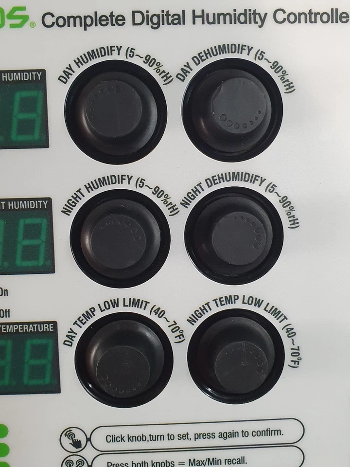 Controlador de humedad digital completo Titan Controls EOS SOLAMENTE.  Foto 3 de 4