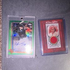 Topps 2022 Chrome Hayden Senger RC Auto AC-HS + A&G Mike Trout Relic MFR-MT