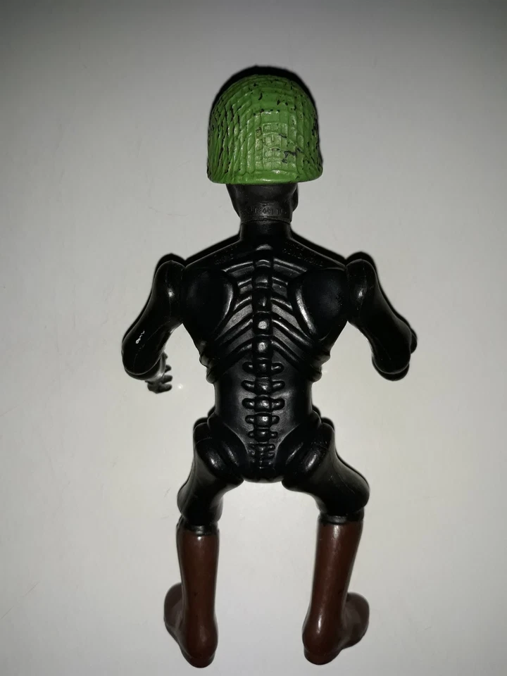 Figura Esqueleto 1984 MTC Nightmare Warriors Major Bones Remco Motu ¡Resplandor Raro! Foto 4 de 4