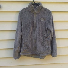 The North Face Jacket Womens M Osito Green Full Zip Fleece Soft Warm Outdoor 