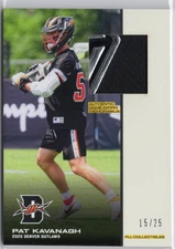 2025 PREMIER LACROSSE LEAGUE PLL Pat Kavanagh 15/25 Relic