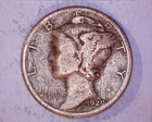 1929-S  Mercury Head Silver Dime  **212-6