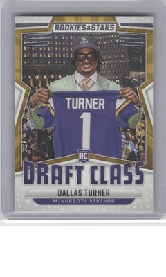 2024 Panini Rookies & Stars #DC-DTR Dallas Turner Draft Class B2R2C178