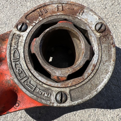 Rigid 11-R Pipe Threader Die Holder & 1” Die Used Tools - Picture 3 of 12