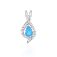 Cavill AnhäNger Neonblauer Apatit 0,67Ct 925 Sterling Silber Tropfen