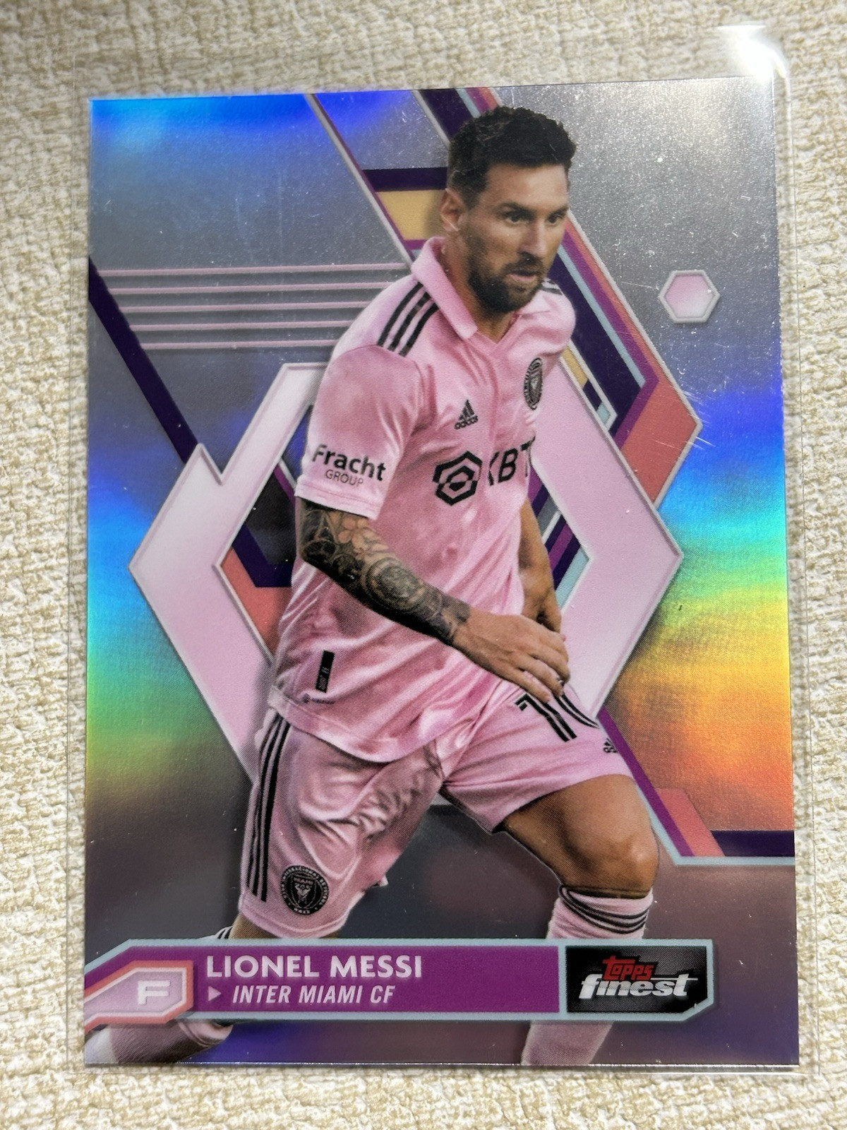 2023 Topps Finest MLS - Refractor #1 Lionel Messi