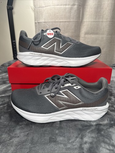 New Balance Fresh Foam 520v9 Mens Size 11 Running Sneakers Grey/Brown Wide Fit