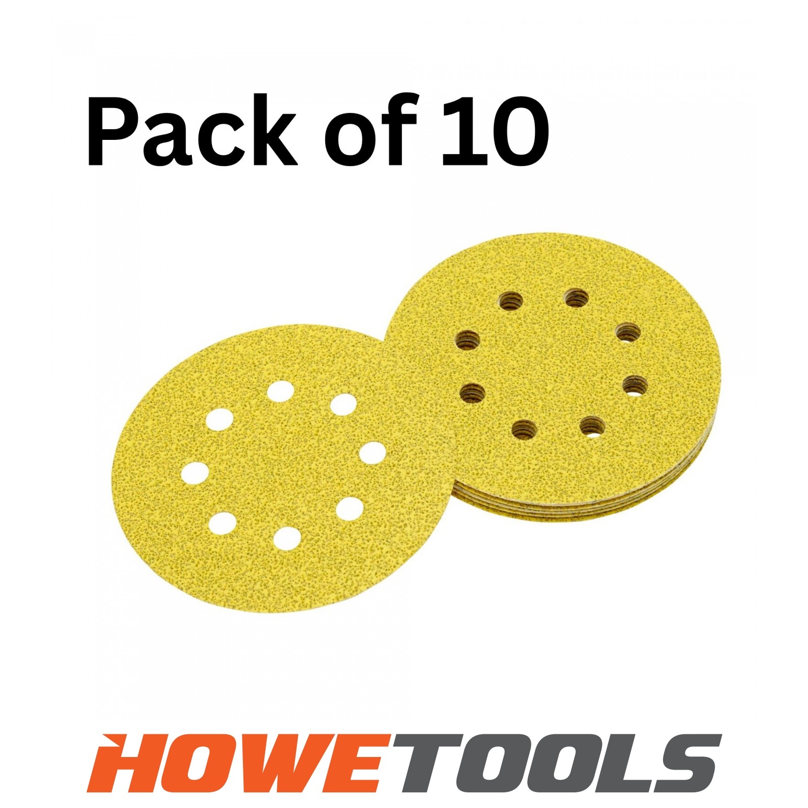 DEWALT DT3105-QZ (pkt of 10) Sanding disc - 125mm 125mm x 120g