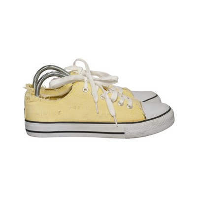 2Bizzy, Canvas Sneaker, Größe: 40, Gelb/Weiß, Damen #HKH