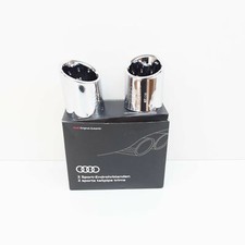 New Genuine AUDI TT/TTS (2007-2014) Rear Exhaust Tailpipe Tips 8J0071761 OEM
