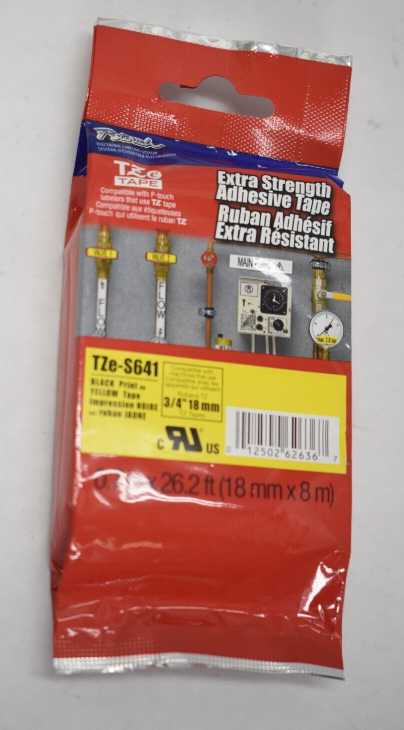 Brother International Tzes641 Label Tape - 0.75