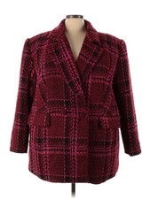 Eloquii Women Red Coat 24 W Plus