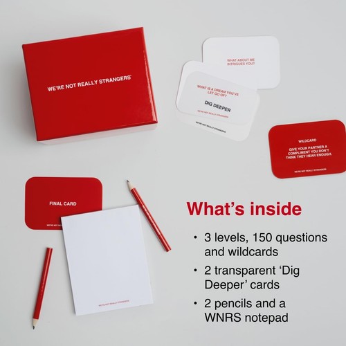 NUEVO Juego de Cartas We're Not Really Strangers - 150 Tarjetas de Conversación para Adultos - Imagen 4 de 9