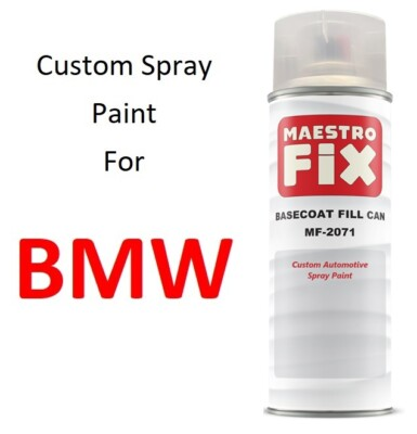 #ad Custom Automotive Touch Up Spray Paint For BMW Cars $69.90