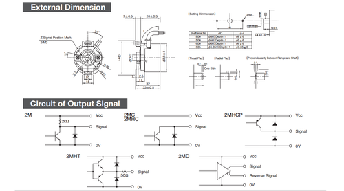 Codificador NEMICON HES-036-2C 360P/R Nuevo - Imagen 7 de 9