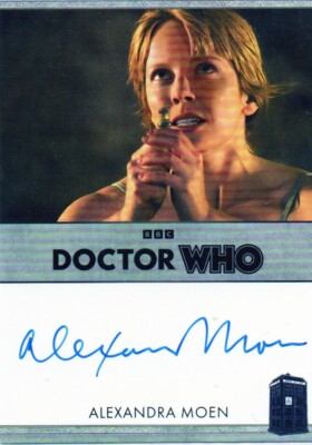 Doctor Who Serie 5-7: Alexandra Moen als Lucy Saxon Bordered Autogrammkarte