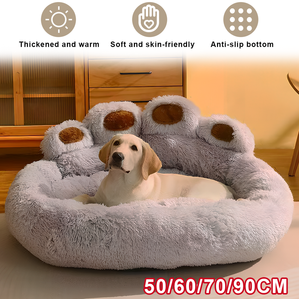 Dog Bed Cat Beds Soft Washable Fleece Puppy Cushion Warm Pet Basket