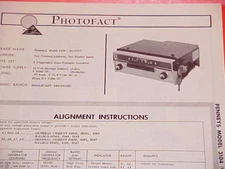 1965 JC PENNEY PORTABLE AM RADIO SERVICE MANUAL 3104 (984-8227) CHEVROLET FORD  