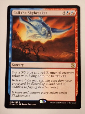 Call the Skybreaker - Eternal Masters Magic the Gathering MTG Nice!