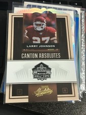  2007 Absolute Memorabilia Canton Absolutes Gold #15 Larry Johnson/50 CHIEFS!