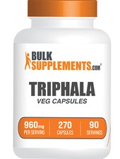 BulkSupplements Triphala Capsules - 960mg Per Serving